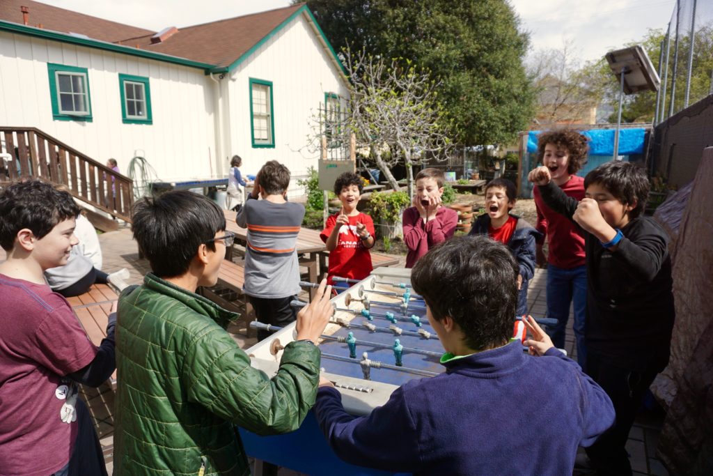 garden and outdoor cafeteria