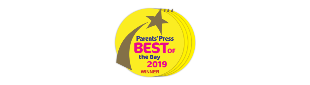 Parent's Press 2019 Best of the Bay (4 categories)