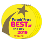Parent's Press 2019 Best of the Bay (4 categories)
