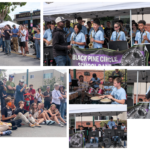 A collage of band photos from Solano Stroll 2022