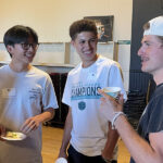 senior sendoff group conversation