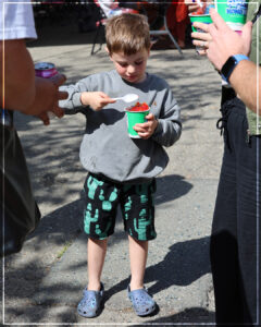 shaved ice kid