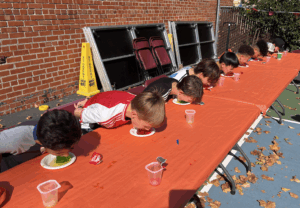 Jello eating contest